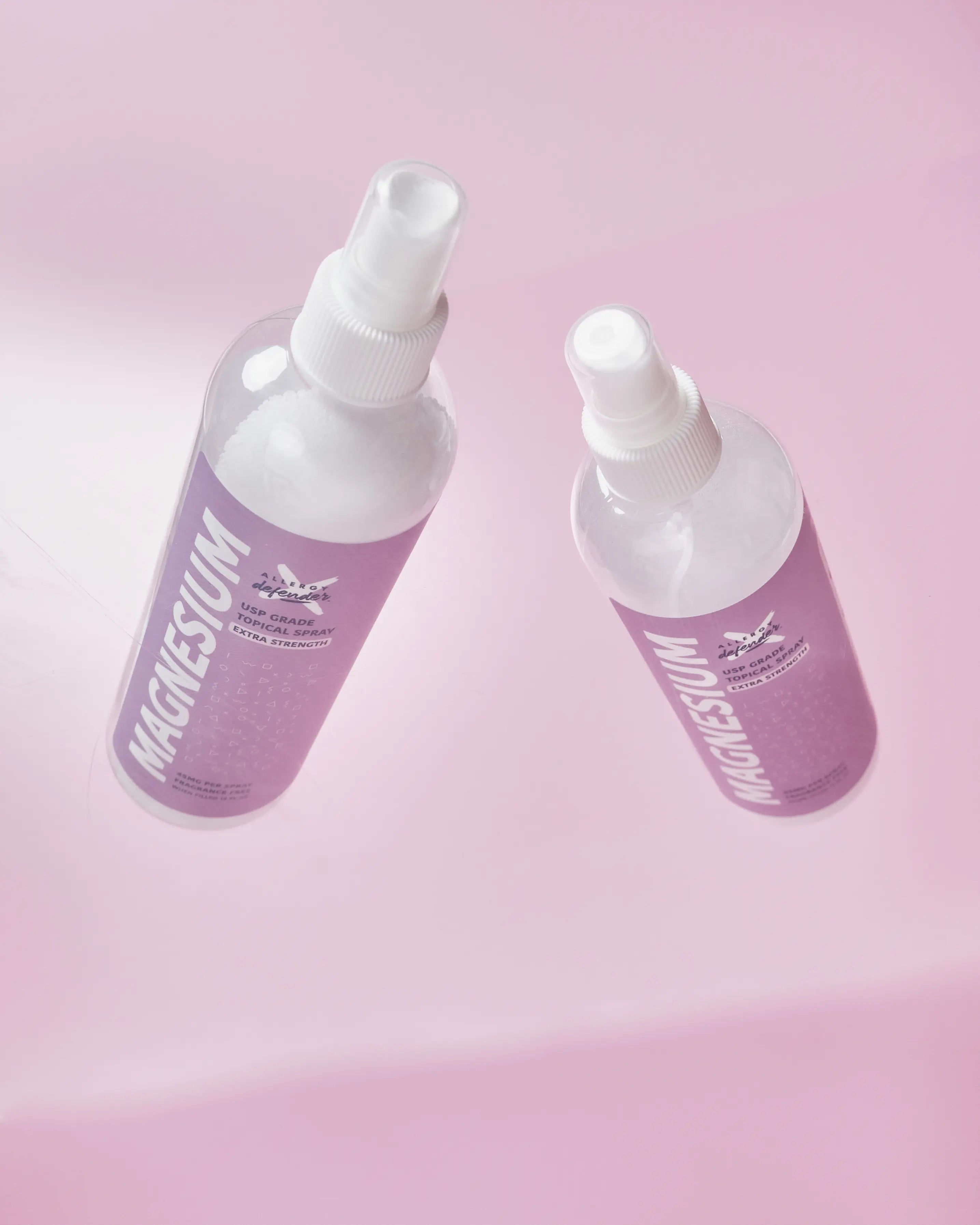 image of two magnesium bottles side by side