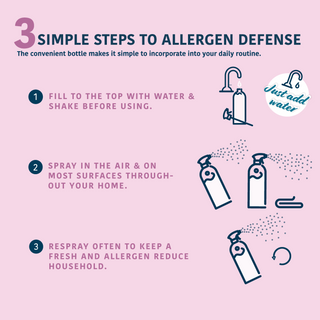 3 simple steps to allergen defense