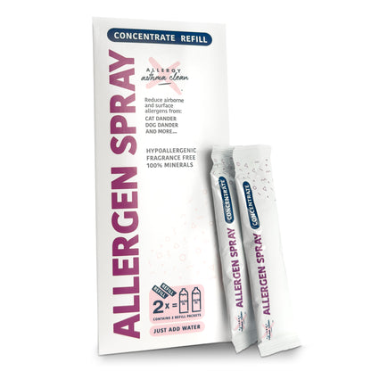 Allergy Asthma Clean Allergen Spray Refill 2 Pack 64oz by Allergy Defender