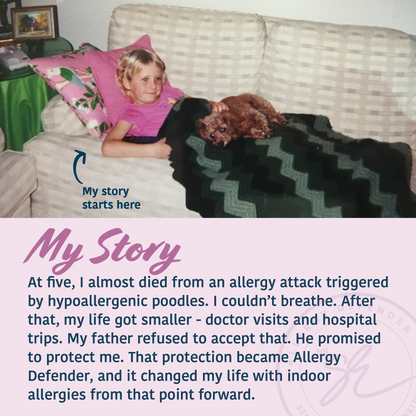 Allergy Asthma Clean Allergen Spray Refill 2 Pack 64oz by Allergy Defender