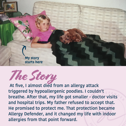 Allergy Asthma Clean Allergen Spray Bundle over 100oz by Allergy Defender