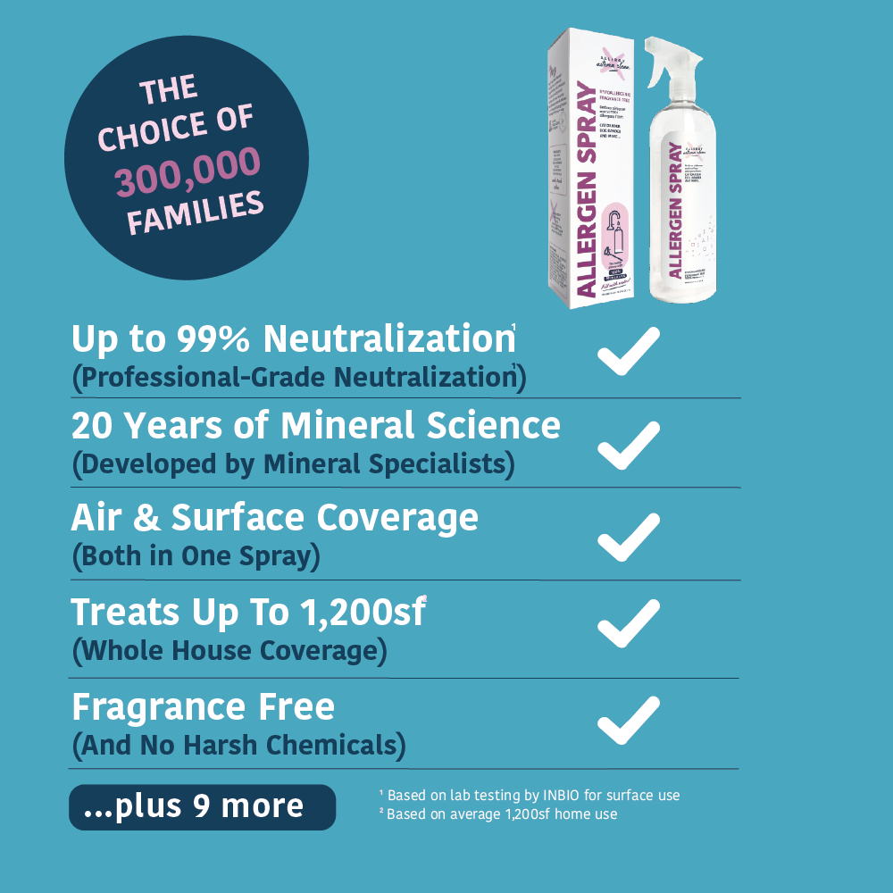 Allergy Asthma Clean Allergen Spray 33.8oz by Allergy Defender