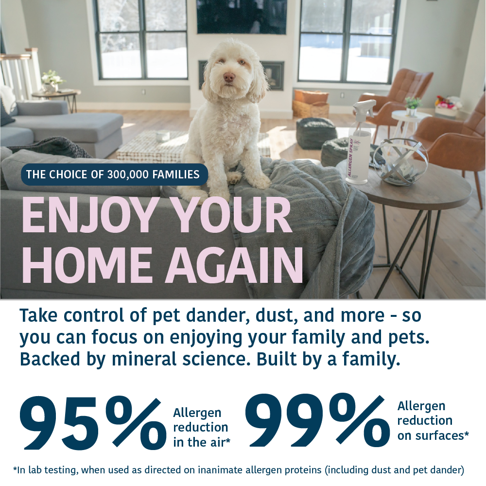 Allergy Asthma Clean Allergen Spray 33.8oz by Allergy Defender