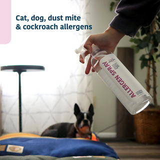 cat, dog, dust mite and cockroach allergens