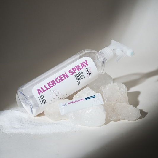 Allergy Asthma Clean Allergen Spray Bottle + One Refill over 64oz by Allergy Defender